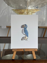 Load image into Gallery viewer, Puffin on rock
