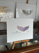 Load image into Gallery viewer, Whale tails with water
