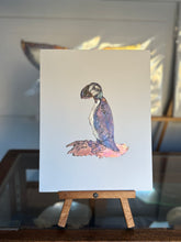 Load image into Gallery viewer, Puffin on rock

