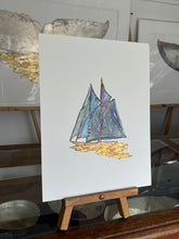 Load image into Gallery viewer, Vertical schooner with water

