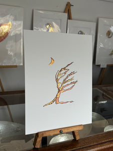 Tree with moon