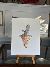 Load image into Gallery viewer, Vertical whale with water
