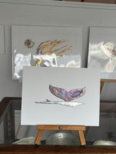 Load image into Gallery viewer, Whale tails with water
