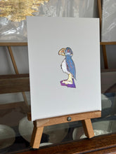 Load image into Gallery viewer, Puffin on rock
