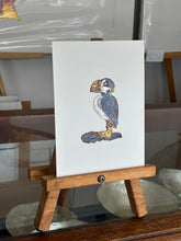 Load image into Gallery viewer, Puffin on rock
