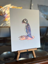 Load image into Gallery viewer, Puffin on rock
