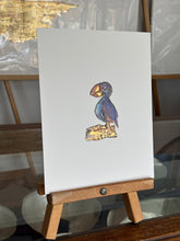 Load image into Gallery viewer, Puffin on rock
