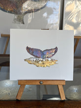 Load image into Gallery viewer, Whale tail with water
