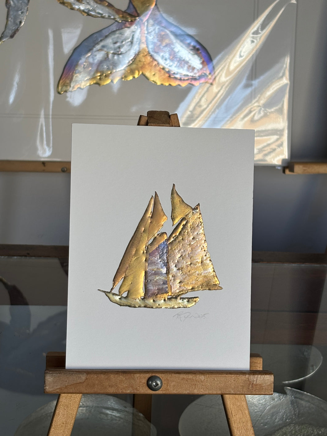 Vertical schooner