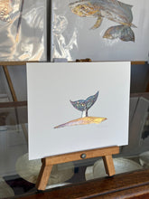 Load image into Gallery viewer, Whale tail with water
