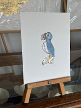 Load image into Gallery viewer, Puffin on rock
