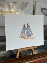 Load image into Gallery viewer, Schooner with water
