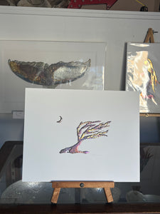Tree with moon